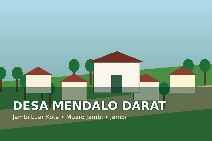 Ilustrasi UMKM & usaha warga Desa Mendalo Darat